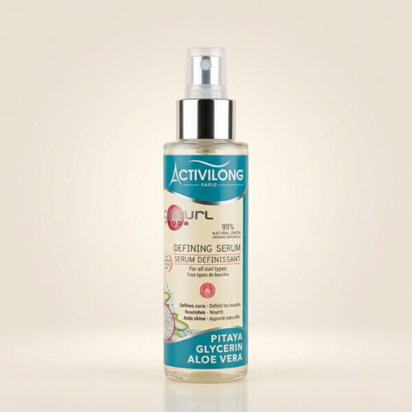 اكتيف لونج- سيروم الشعر الكيرلي- خالي من السليكون 100مل