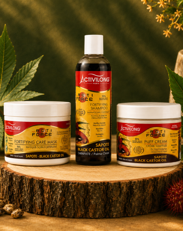 Damaged hair collection .Actiforce