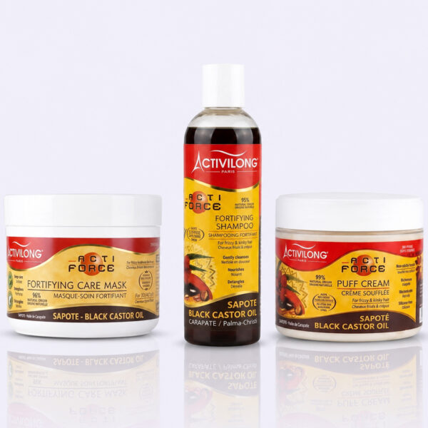 Damaged hair collection .Actiforce