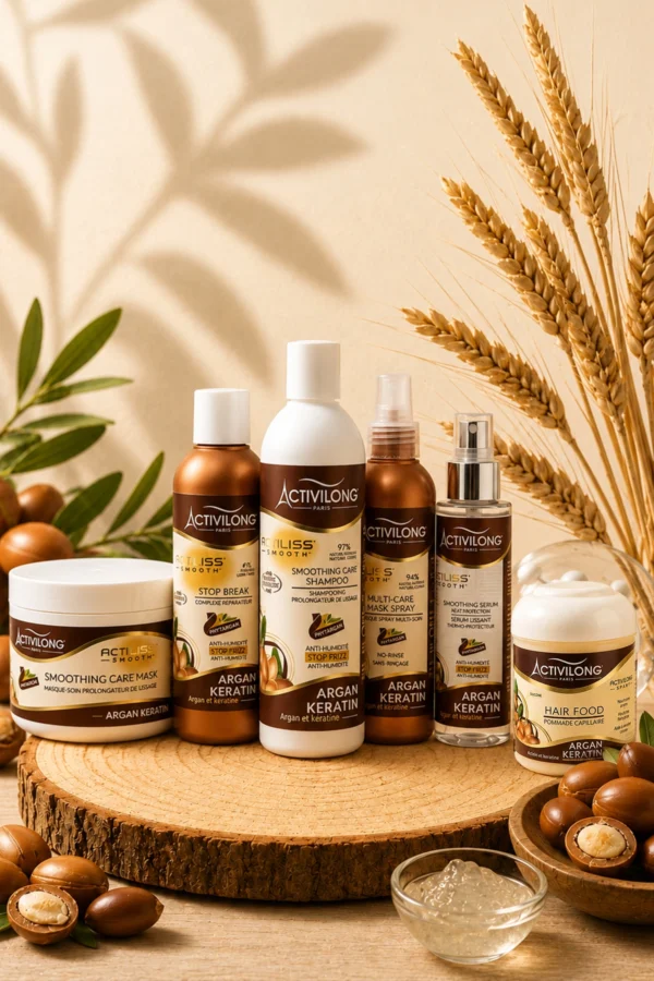 Keratin hair care set for damaged hair. (actiliss) Buy 4, get 2 free.